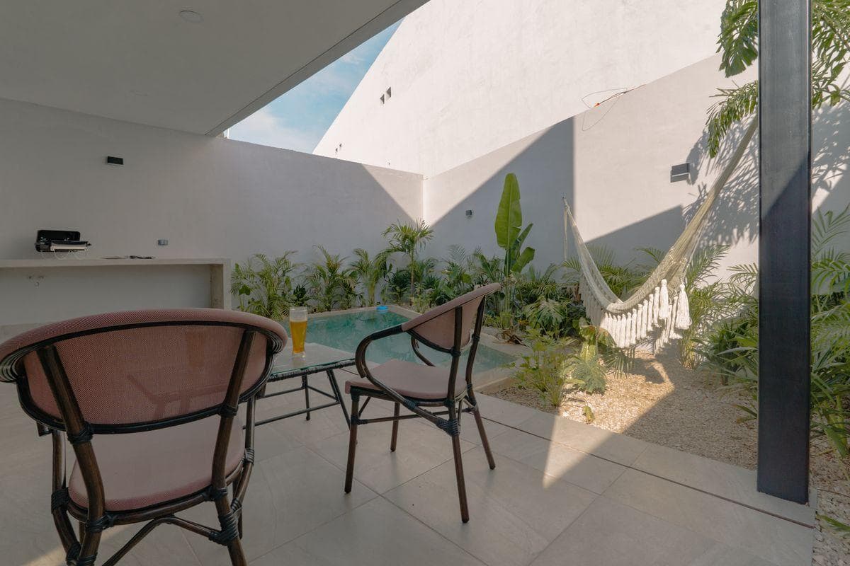 Townhouse in a gated community with controlled access in Conkal, Mérida