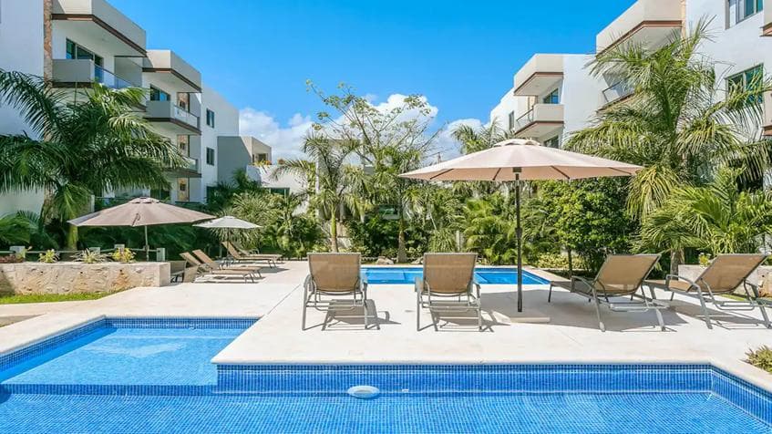 3-Bedroom Apartment for Rent in Luxia Residencial, Playa del Carmen