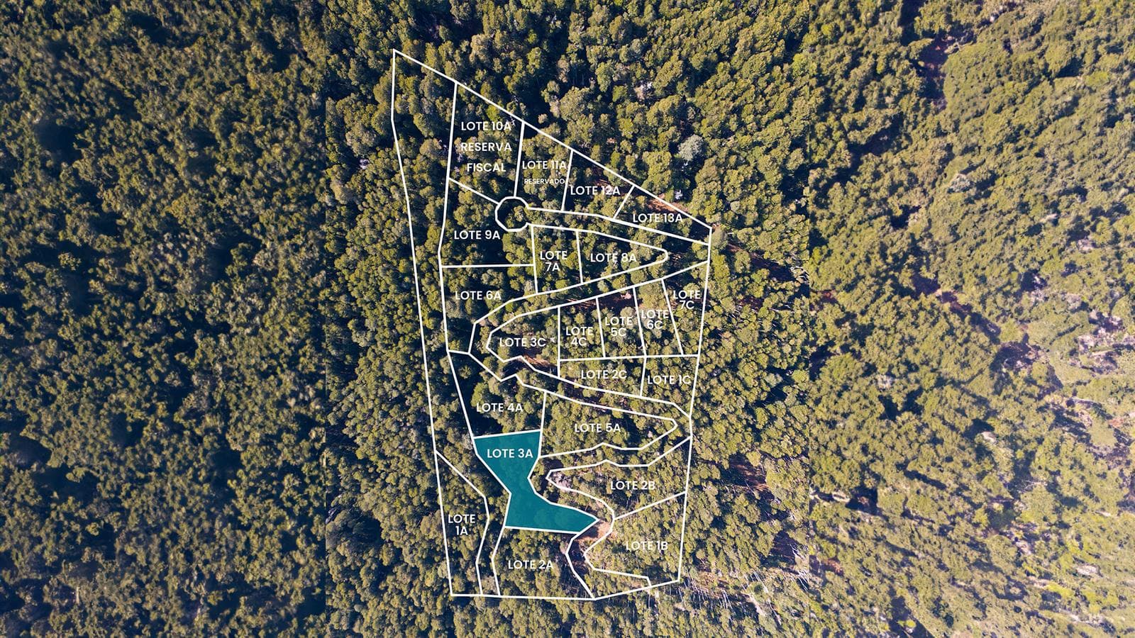 FOR SALE: UF 3A Lot, 3 UF Units, 4,080 m², with a lake view in the exclusive COTA MIL neighborhood
