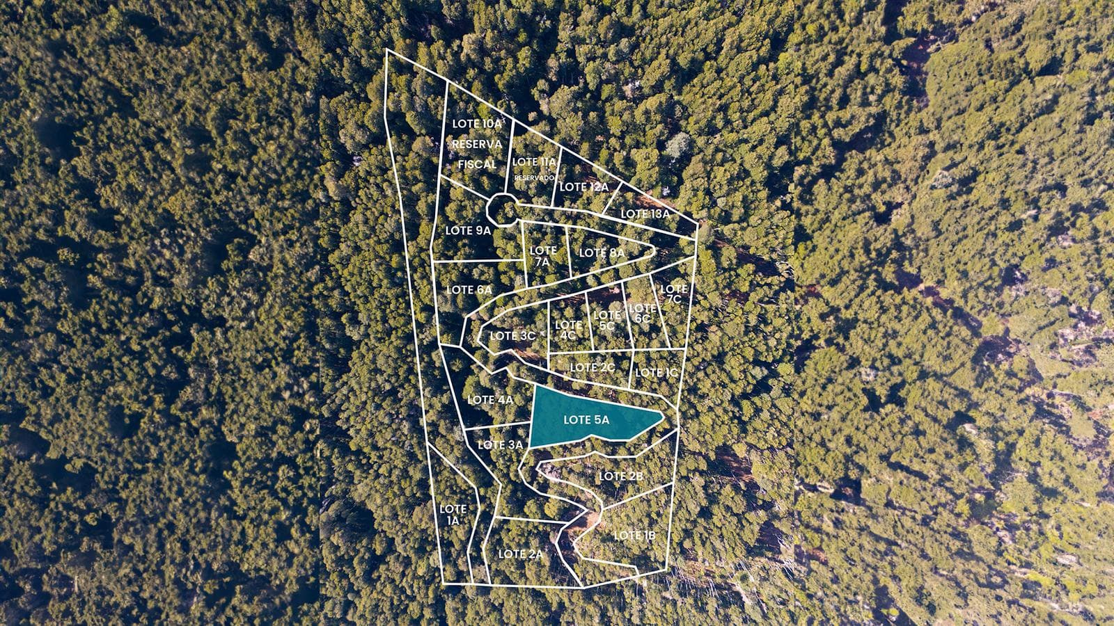 FOR SALE: Lot UF 5A, 3 UF, 4,071 m², with a lake view in the exclusive COTA MIL neighborhood