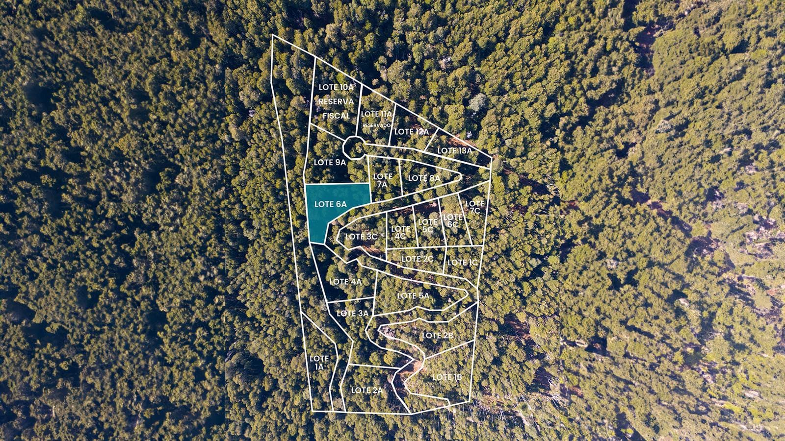 FOR SALE: Lot UF 6A, 3 UF, 4,217 m², with a lake view in the exclusive COTA MIL neighborhood