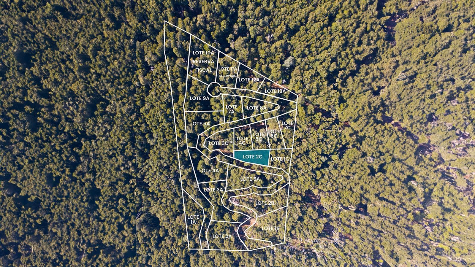 FOR SALE: UF 2C lot, suitable for 2 UF, 2,024 m², with a lake view in the exclusive COTA MIL neighborhood