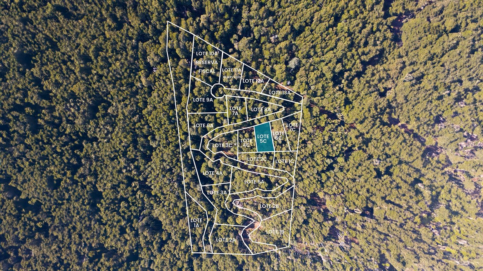 FOR SALE: Lot UF 5C, Unit 2, 2,121 m², with a lake view in the exclusive COTA MIL neighborhood