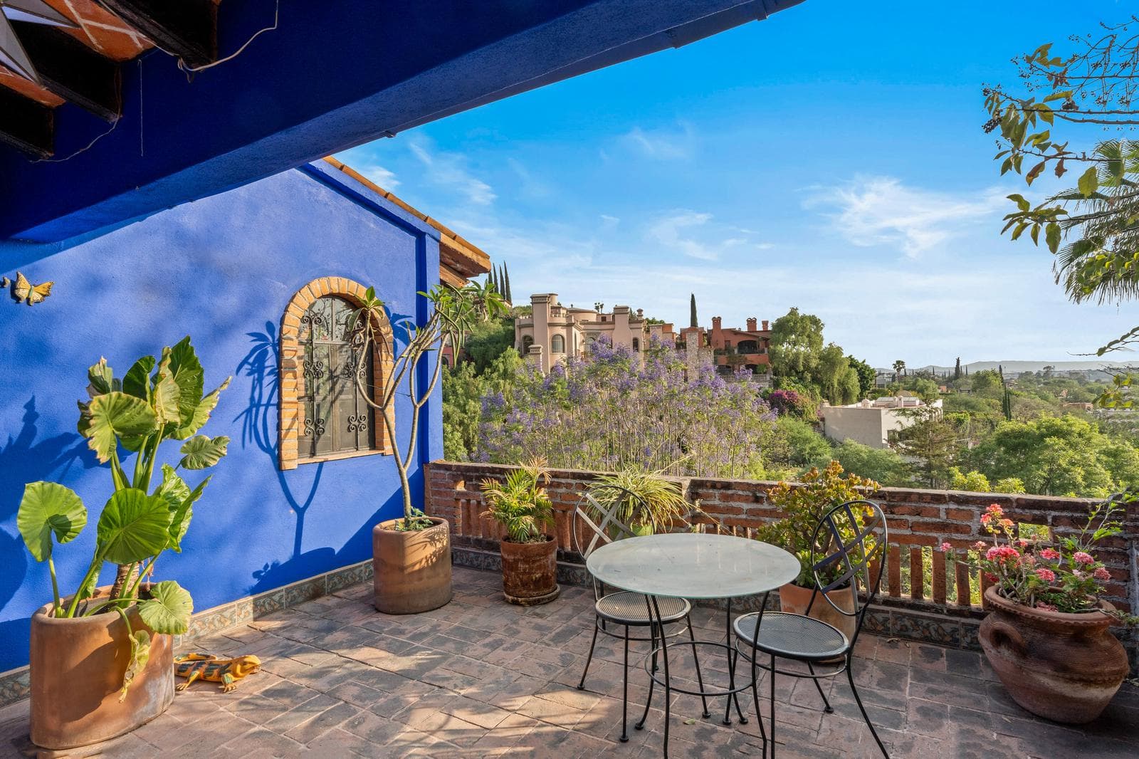 House for Sale in Downtown San Miguel de Allende with Terraces, Garden, Guest House, and Parking