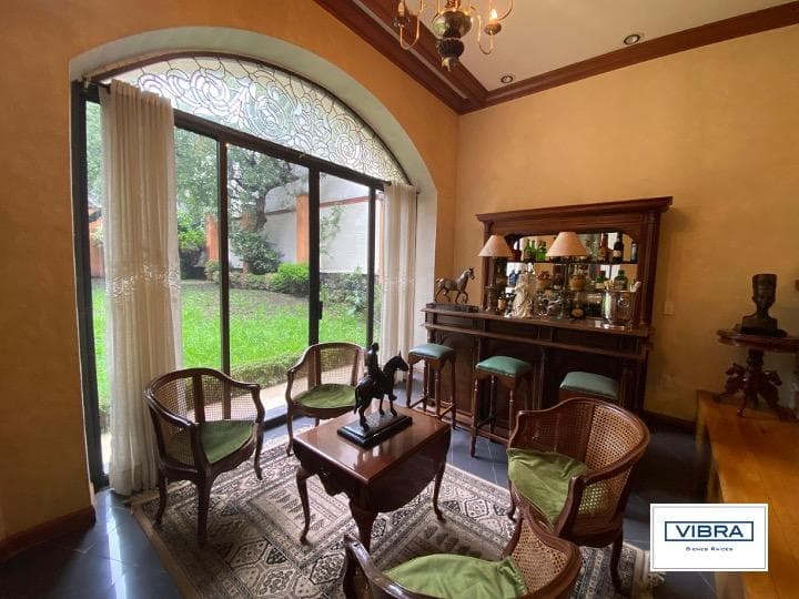 4 bedrooms and a yard on a gated street with 24-hour security.