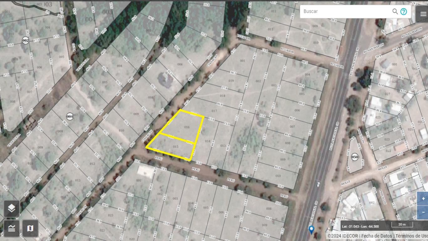 Land in Villa Giardino