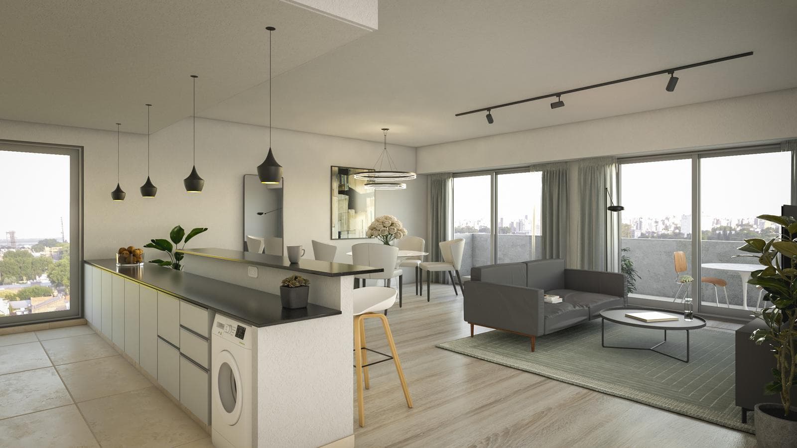 Apartment on Junín Street in the 800s—Al Pozo