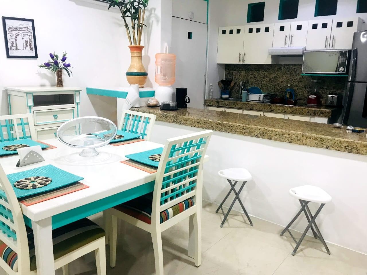 DEPARTAMENTO EN RENTA 2 REC A PASOS DE LA 5TA AV EN PLAYA DEL CARMEN