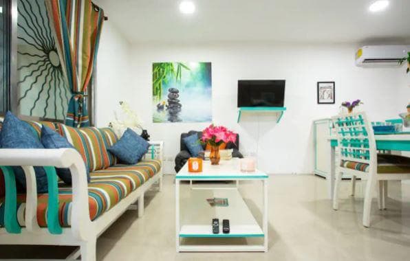 DEPARTAMENTO EN RENTA 2 REC A PASOS DE LA 5TA AV EN PLAYA DEL CARMEN