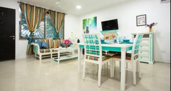 DEPARTAMENTO EN RENTA 2 REC A PASOS DE LA 5TA AV EN PLAYA DEL CARMEN