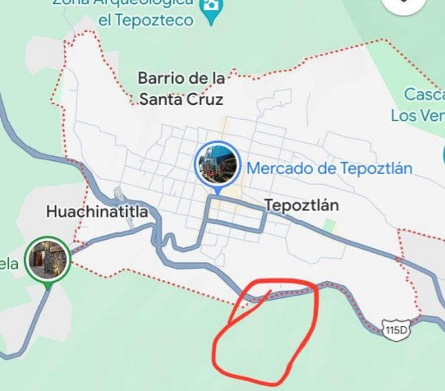 Land in Tepoztlan, Morelos