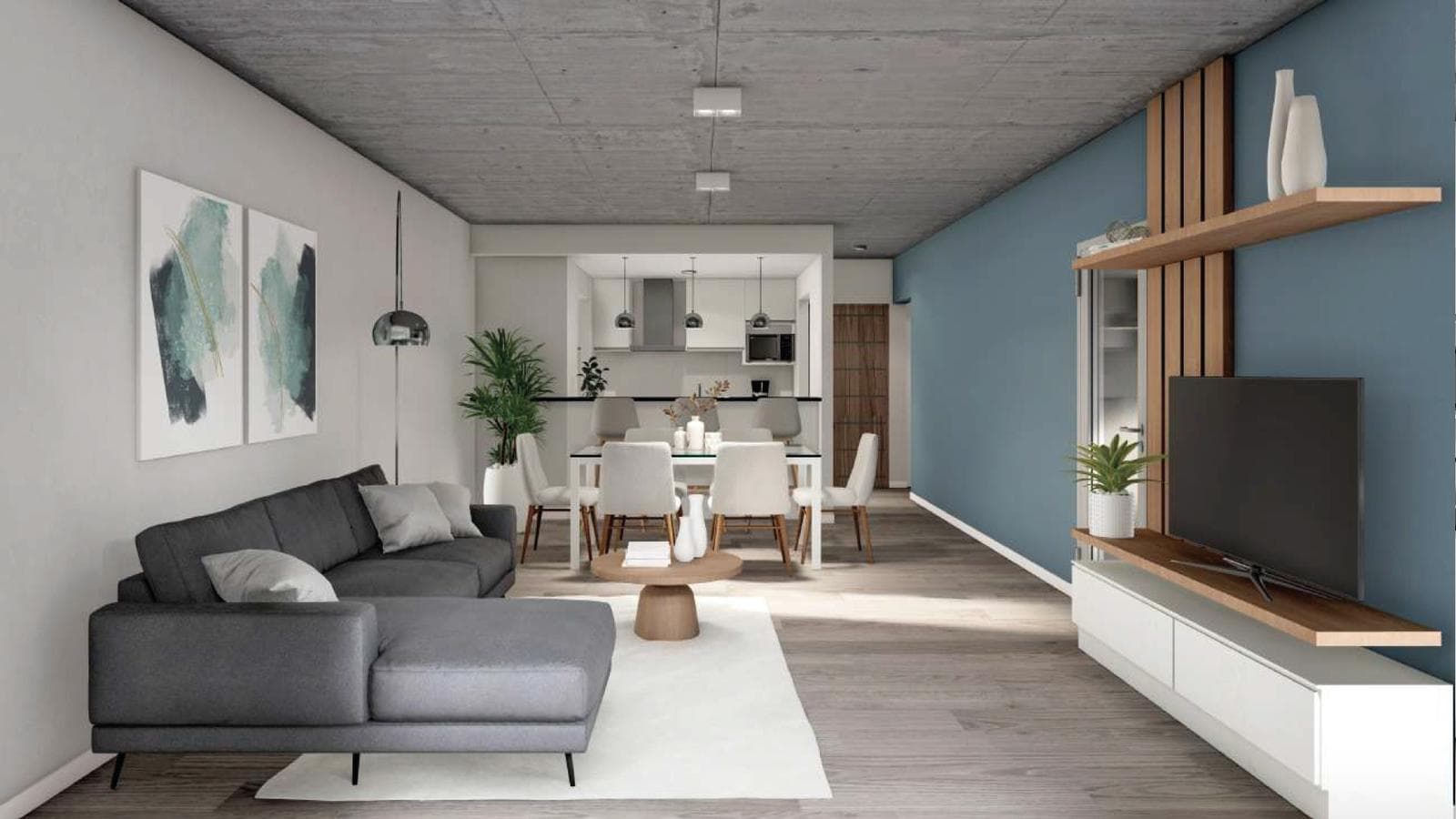 FOR SALE - 1-bedroom apartment with a balcony facing the street - San Lorenzo.
