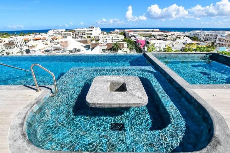 VOLTA—Modern 2-Bedroom Apartment with Terrace and Ocean View—Playa del Carmen