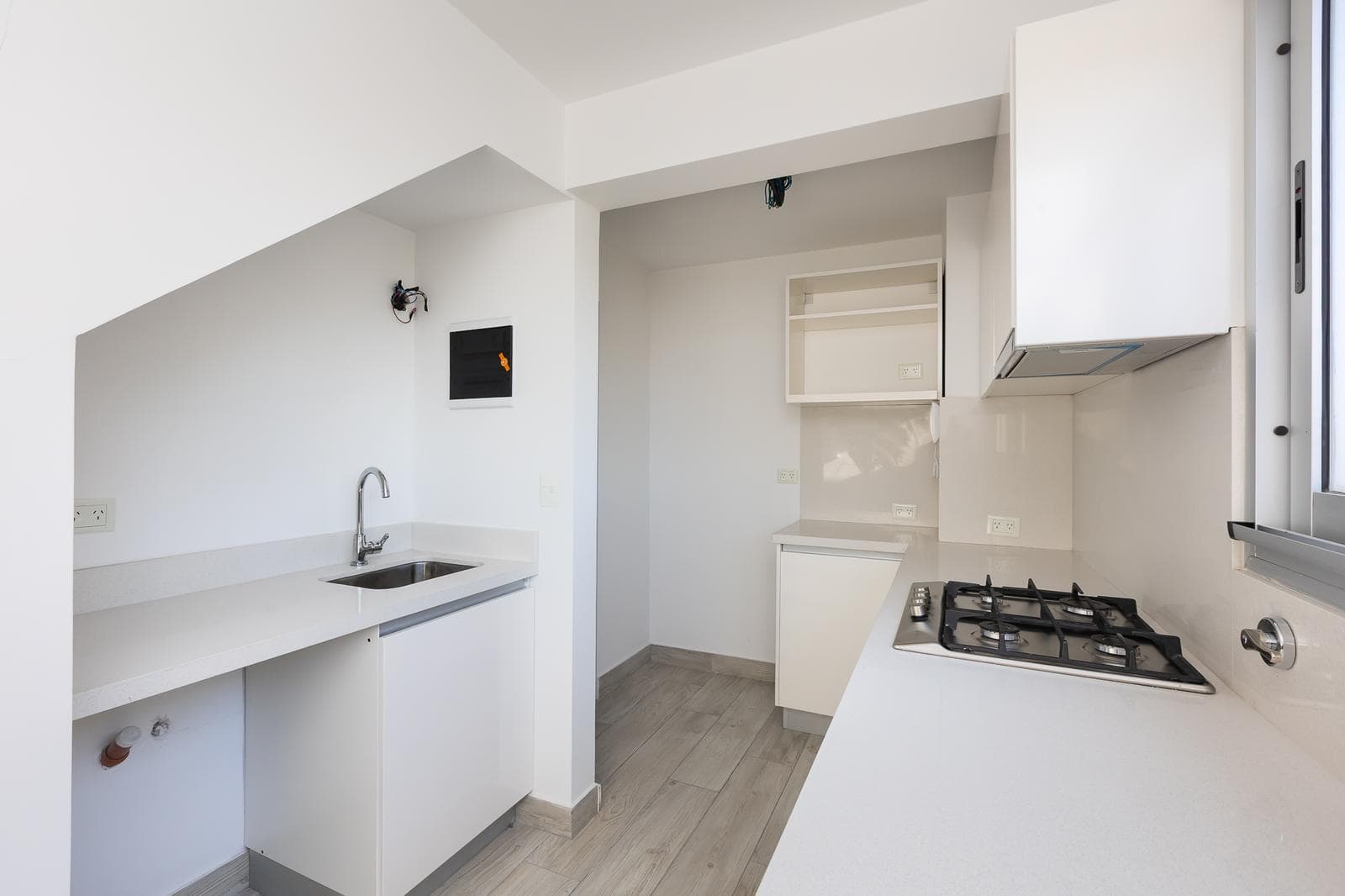 4-room apartment for sale in Villa Urquiza—terrace, barbecue, pool, brand-new, mortgage-eligible
