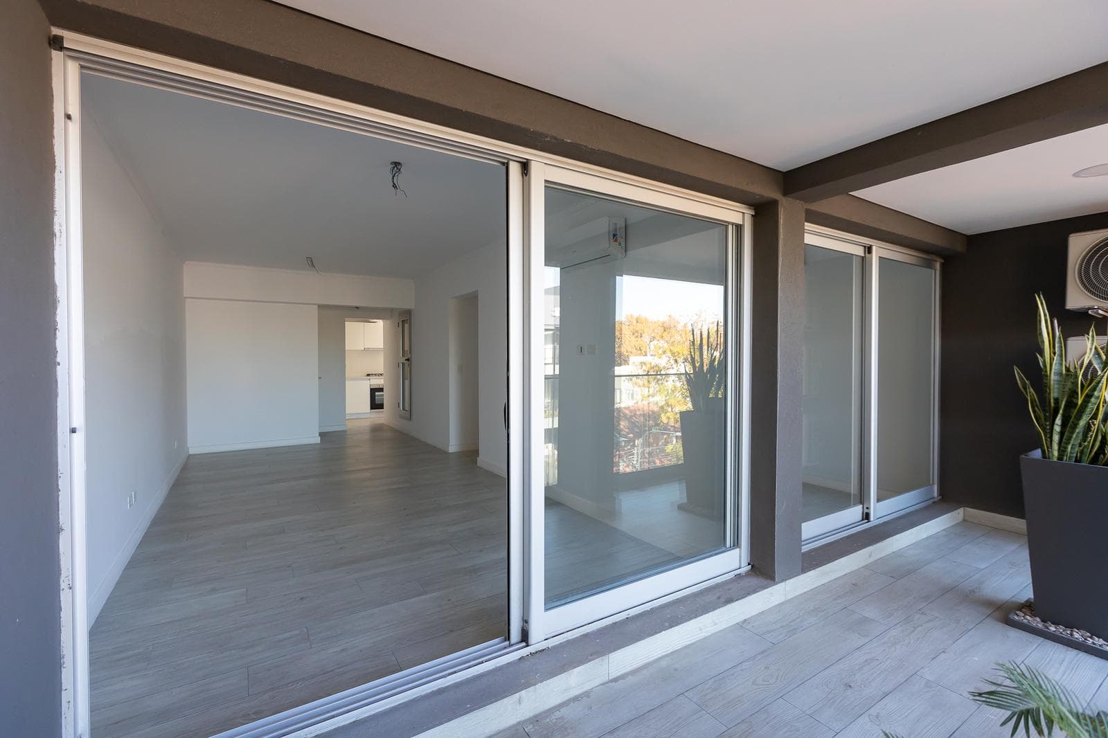 4-room apartment for sale in Villa Urquiza—terrace, barbecue, pool, brand-new, mortgage-eligible