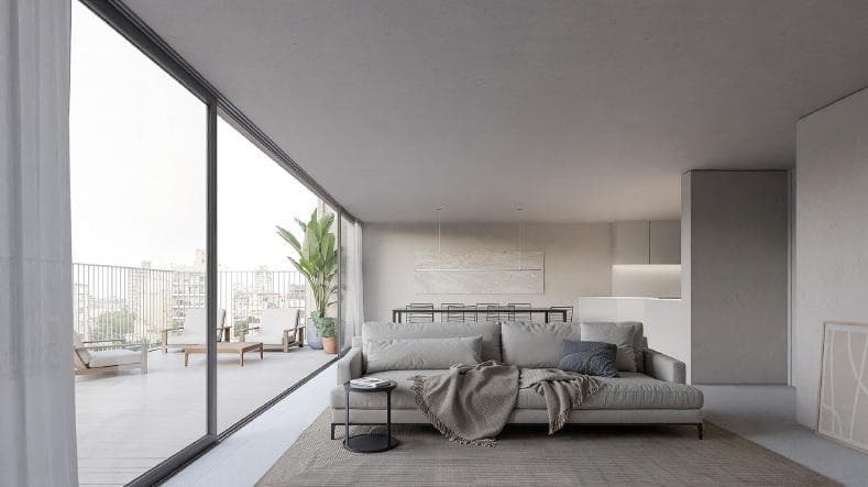 FOR SALE - 1-bedroom apartments under construction - Lourdes neighborhood, Rosario.