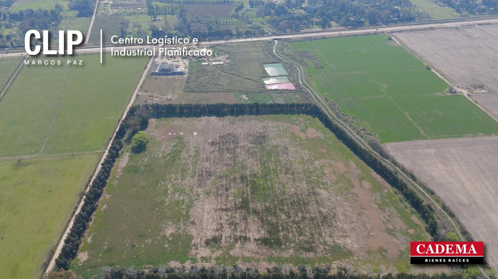 Industrial Lots for Sale in CLIP Marcos Paz. Lots starting at 1,050 m²