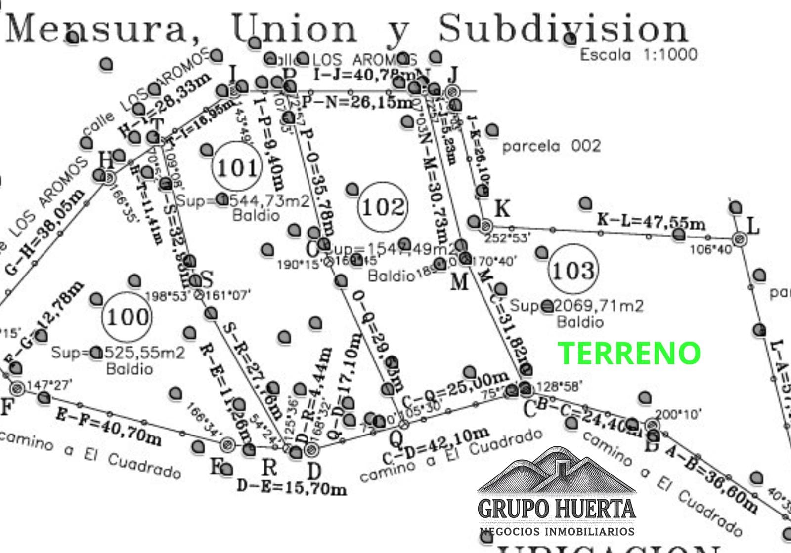 LAND OPPORTUNITY IN LA FALDA