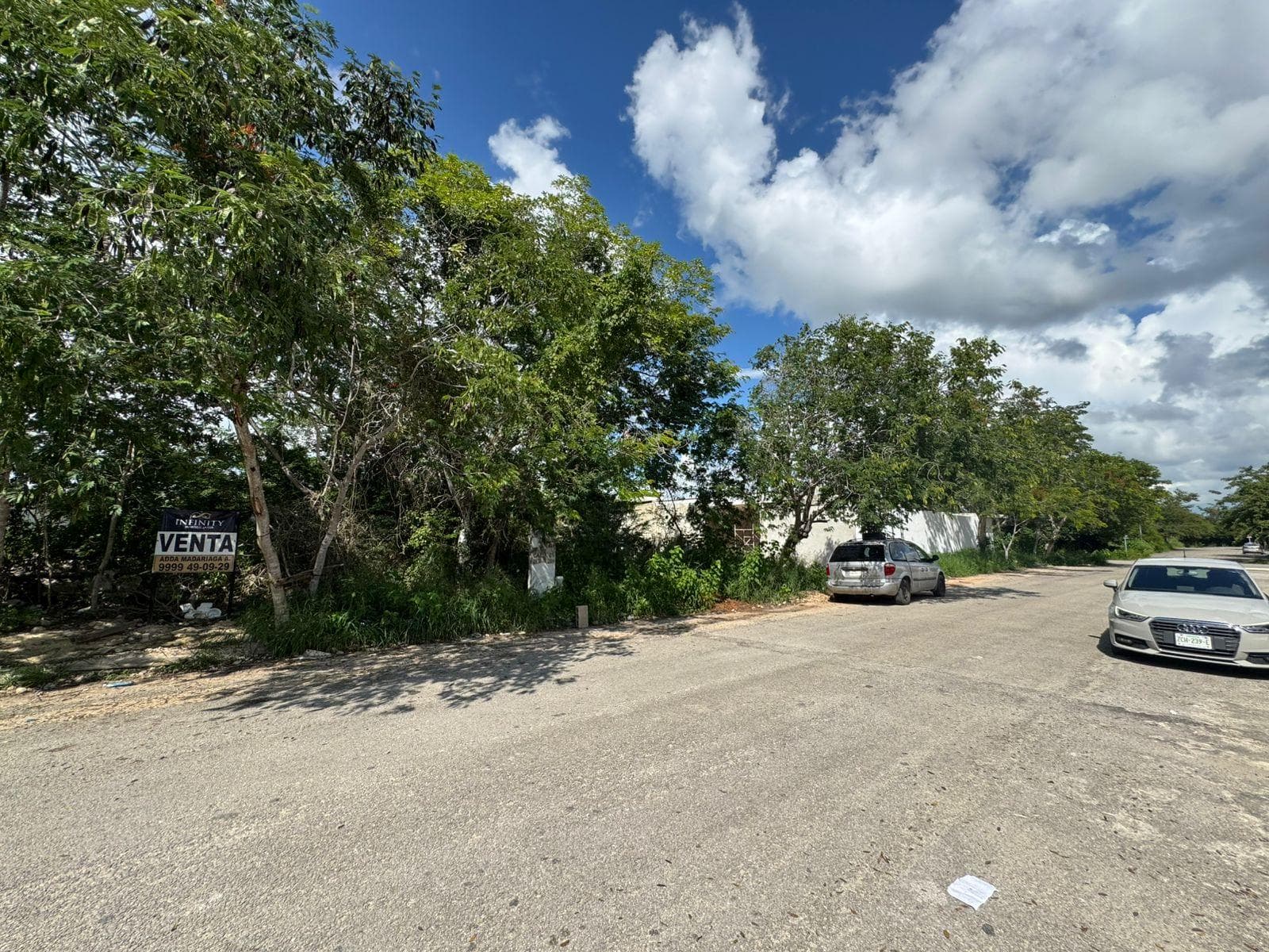 Land for sale in Mérida, Mayab Residential Area, 20 meters of frontage