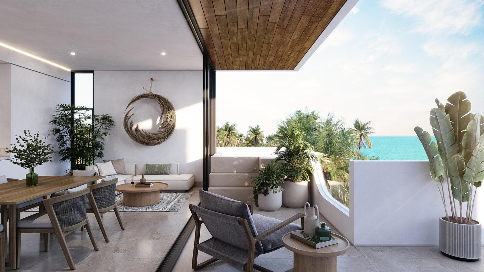 Beachfront Apartment for Sale in Telchac Puerto
