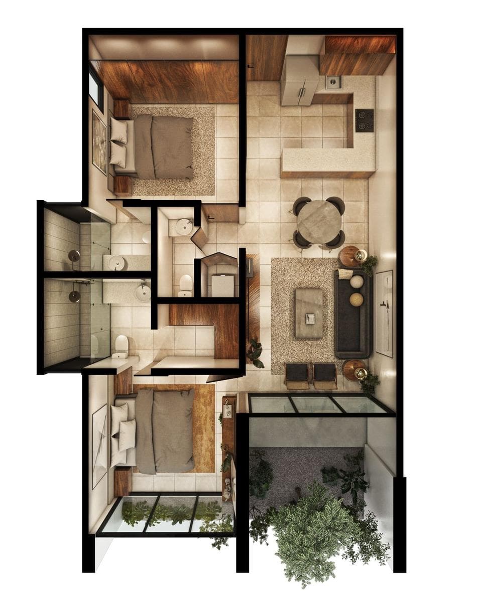 Apartment for sale in Dzitya, Mérida, Yucatán