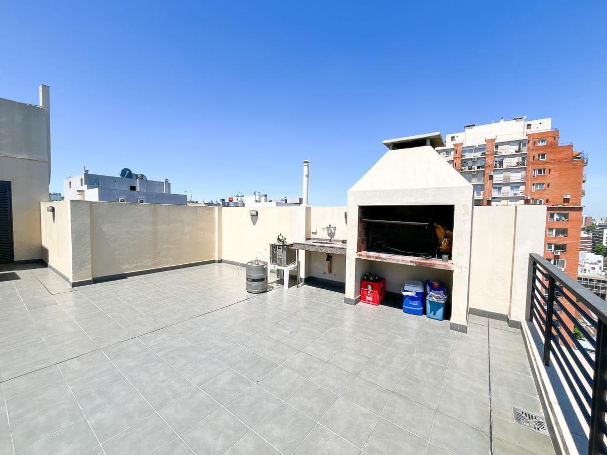 One-room apartment for sale in Villa Crespo with a garage and a terrace