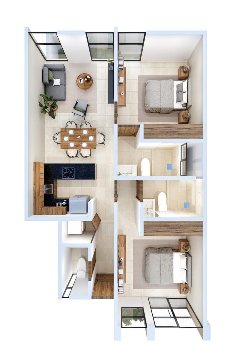 Apartment for sale in Santa Gertrudis Copó, Mérida, Yucatán