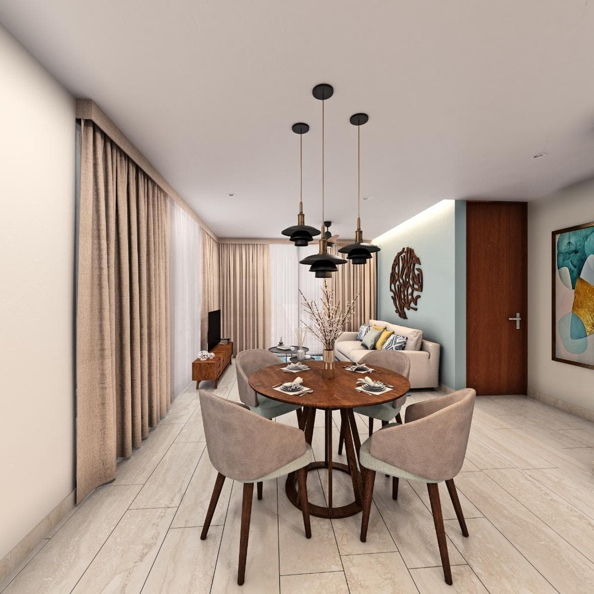 1-bedroom, 1-bathroom apartment for sale in downtown Playa del Carmen