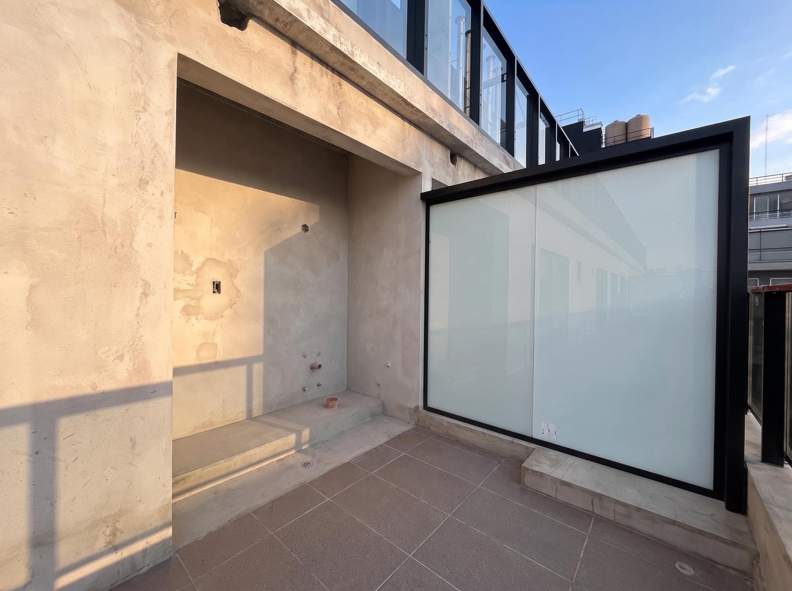3-room apartment with a wrap-around balcony in Belgrano