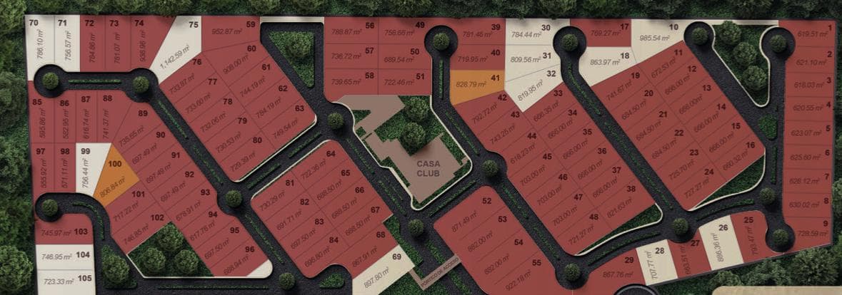 Residential lot for sale on the Mérida–Progreso Highway