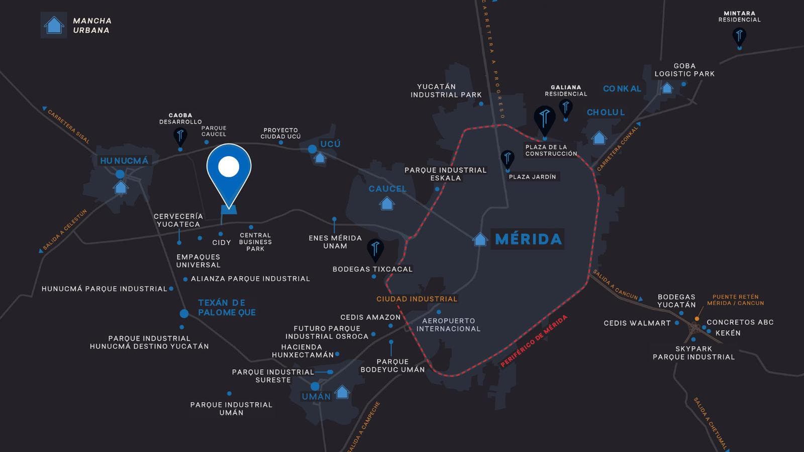Industrial Land for Sale in the Mérida-Hunucmá Corridor