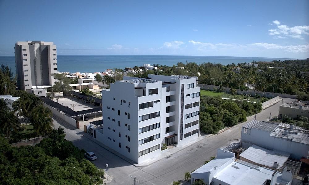 Apartment for sale 100 meters from the ocean in Progreso