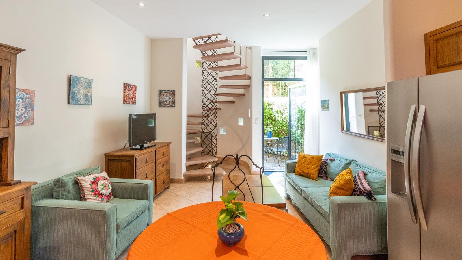 Loft for Rent with a Private Terrace in the Historic Center of San Miguel de Allende—All-Inclusive