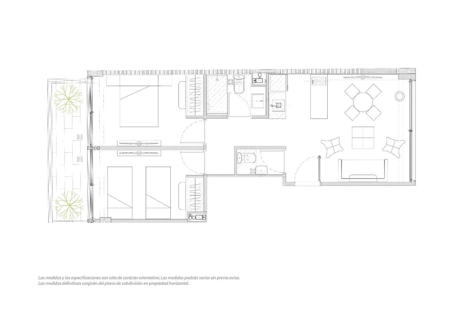 3-room apartment - Villa Crespo for sale