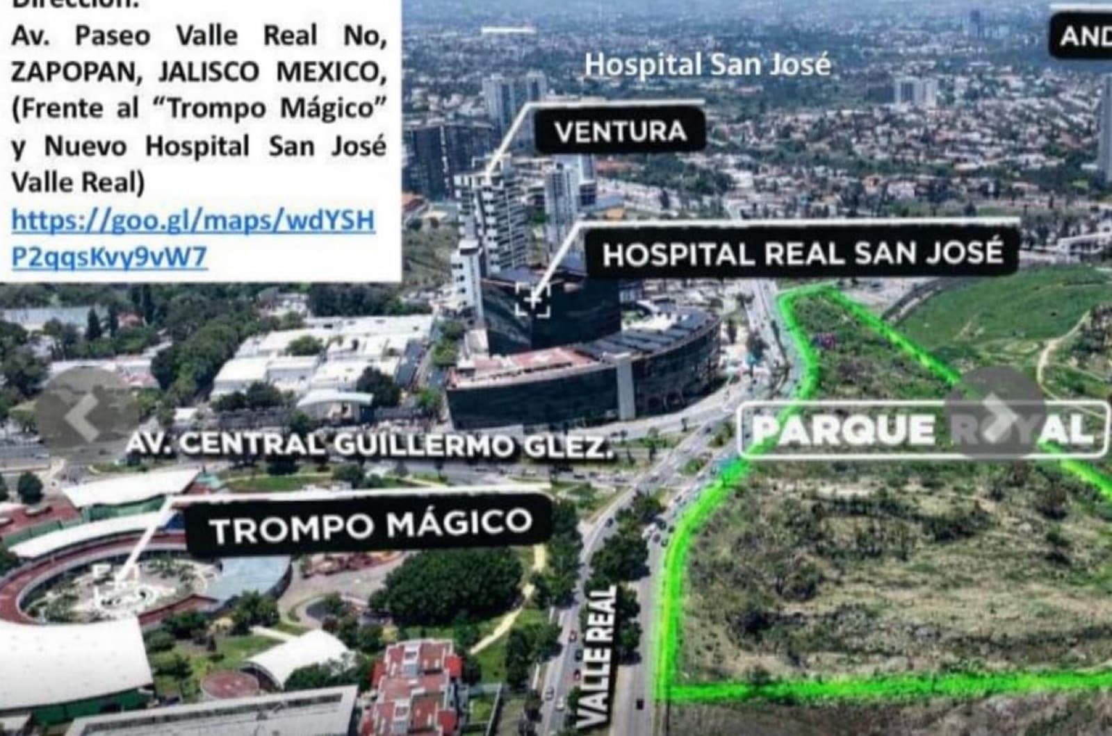 Large-scale development at Parque Royal