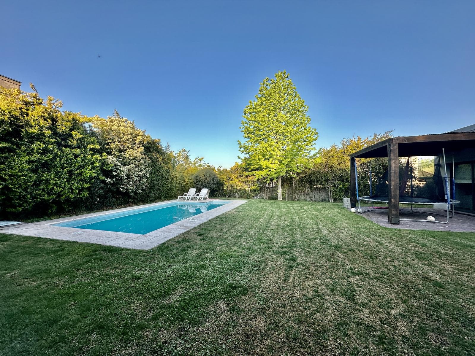 A single-story house with 3 bedrooms and a separate home office.