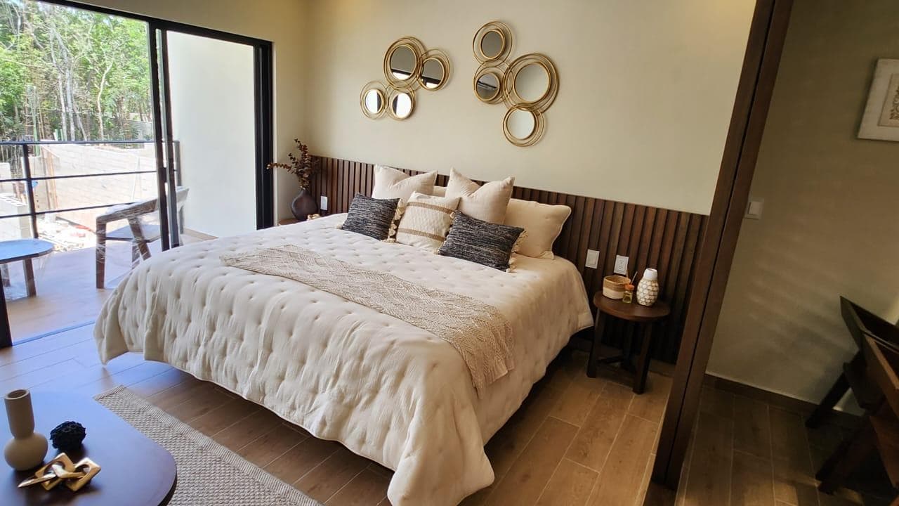 Apartment for sale with a balcony in Tulum