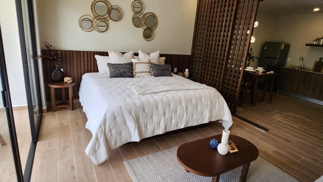 Apartment for sale with a balcony in Tulum