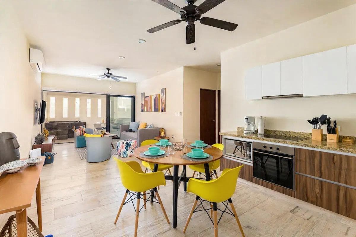 1-Bedroom Apartment for Rent, Furnished | L Condos Playa del Carmen