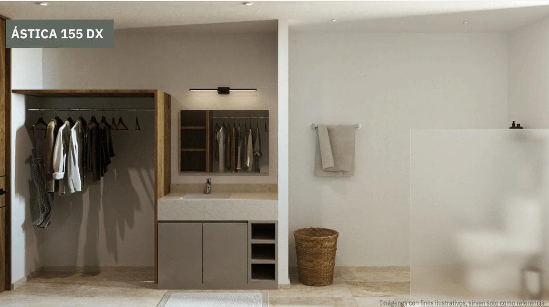 Duplex-style apartment for sale in Mérida