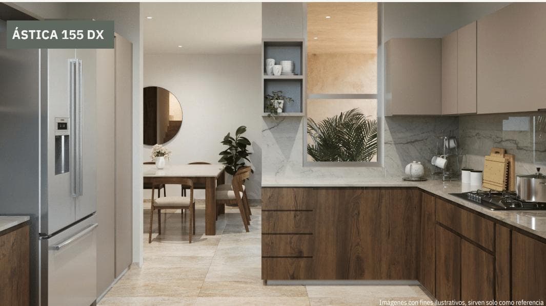 Duplex-style apartment for sale in Mérida