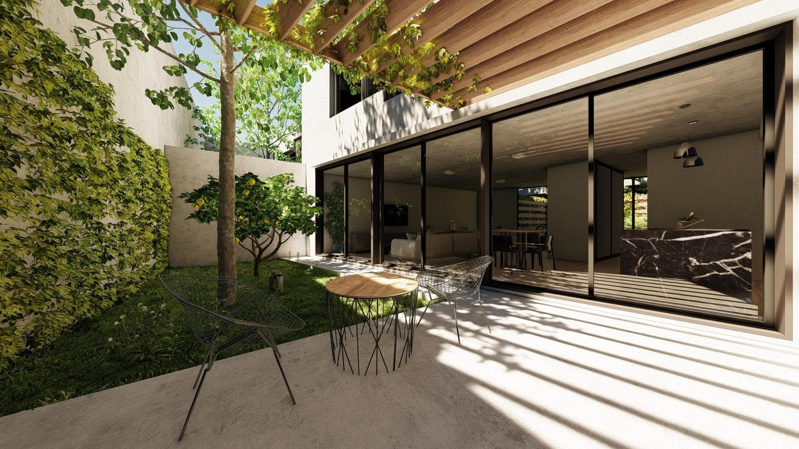 Eligible for Money Laundering/Financing: Two-Bedroom Apartment with Patio and Pool. Downtown Rio