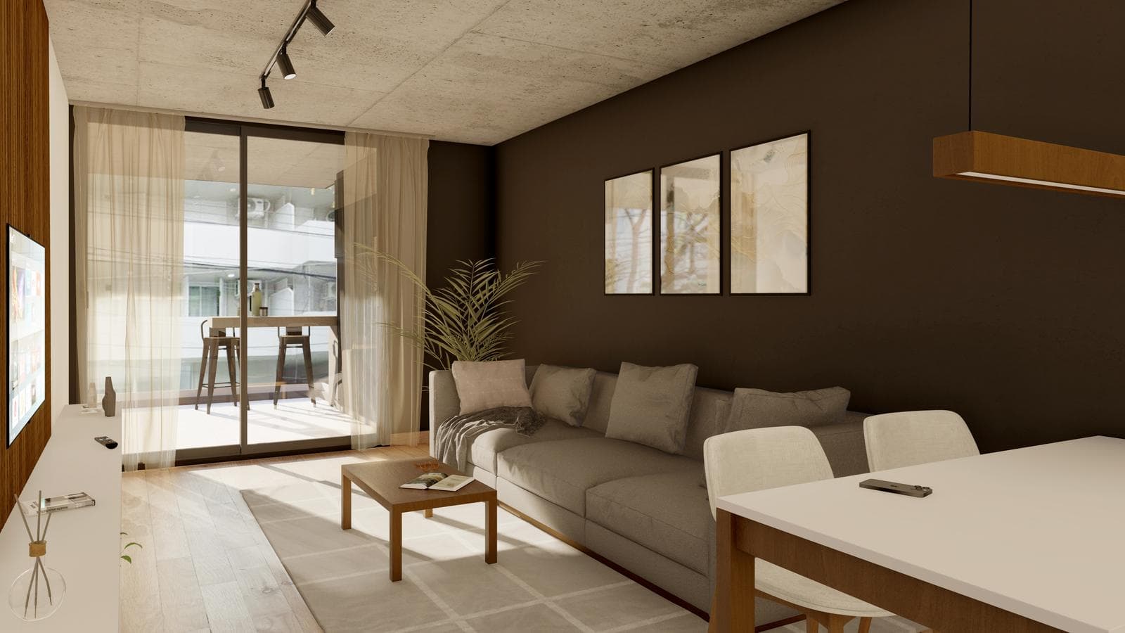 Eligible for Money Laundering/Financing: Two-Bedroom Apartment with Balcony in Downtown Rio