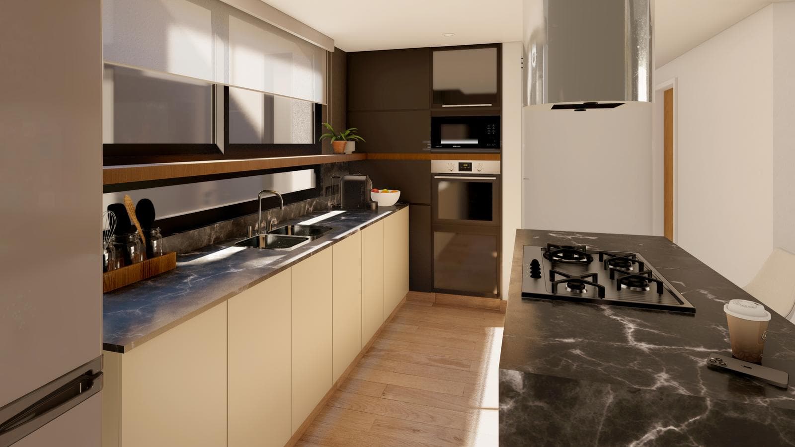 Eligible for Money Laundering/Financing: Two-Bedroom Apartment with Balcony in Downtown Rio