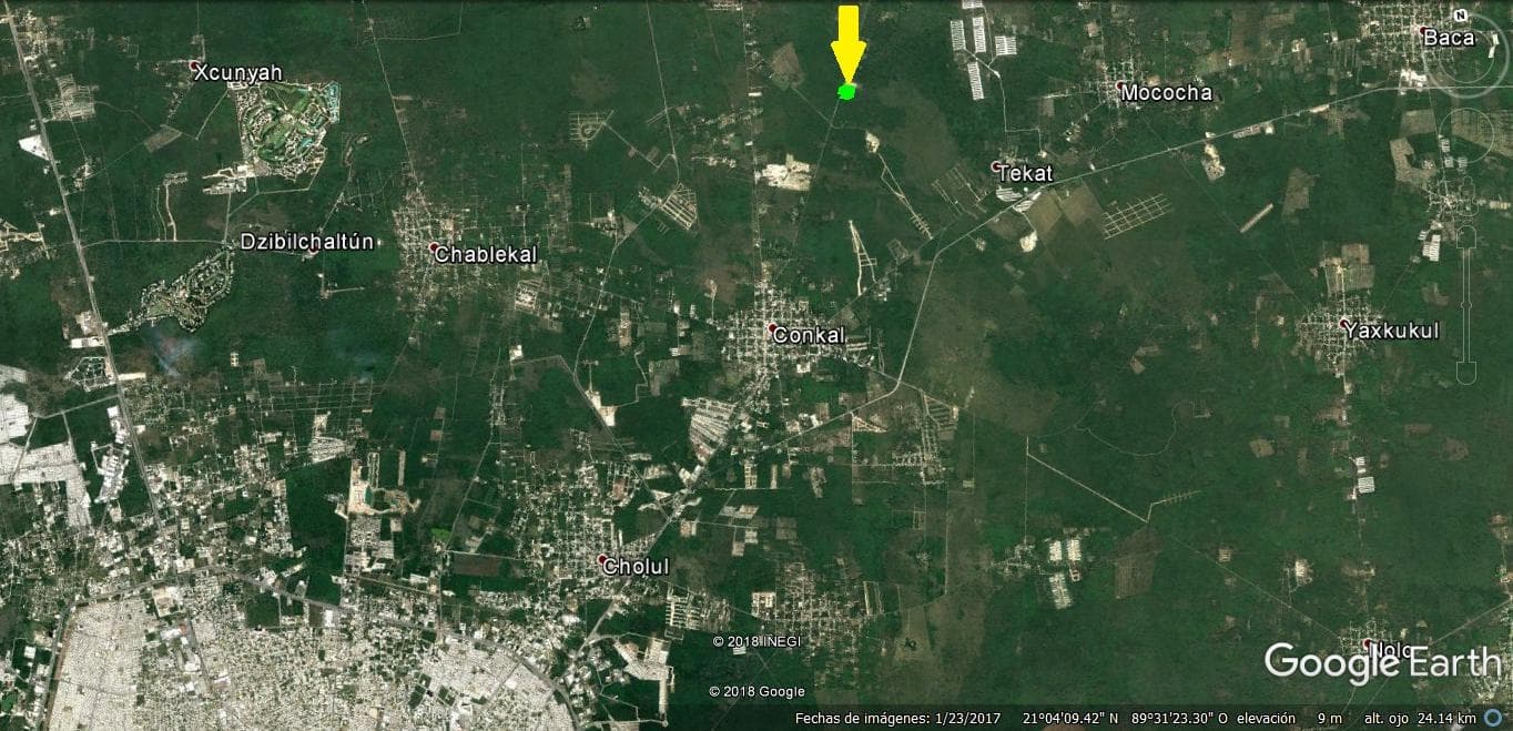 2.3-hectare lot for sale in Mérida