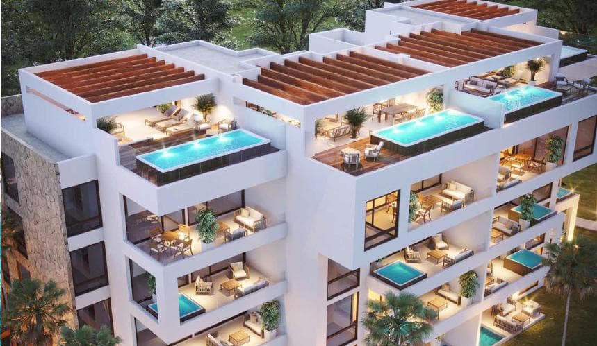 Apartments for SALE in Akumal, Tulum, Quintana Roo.