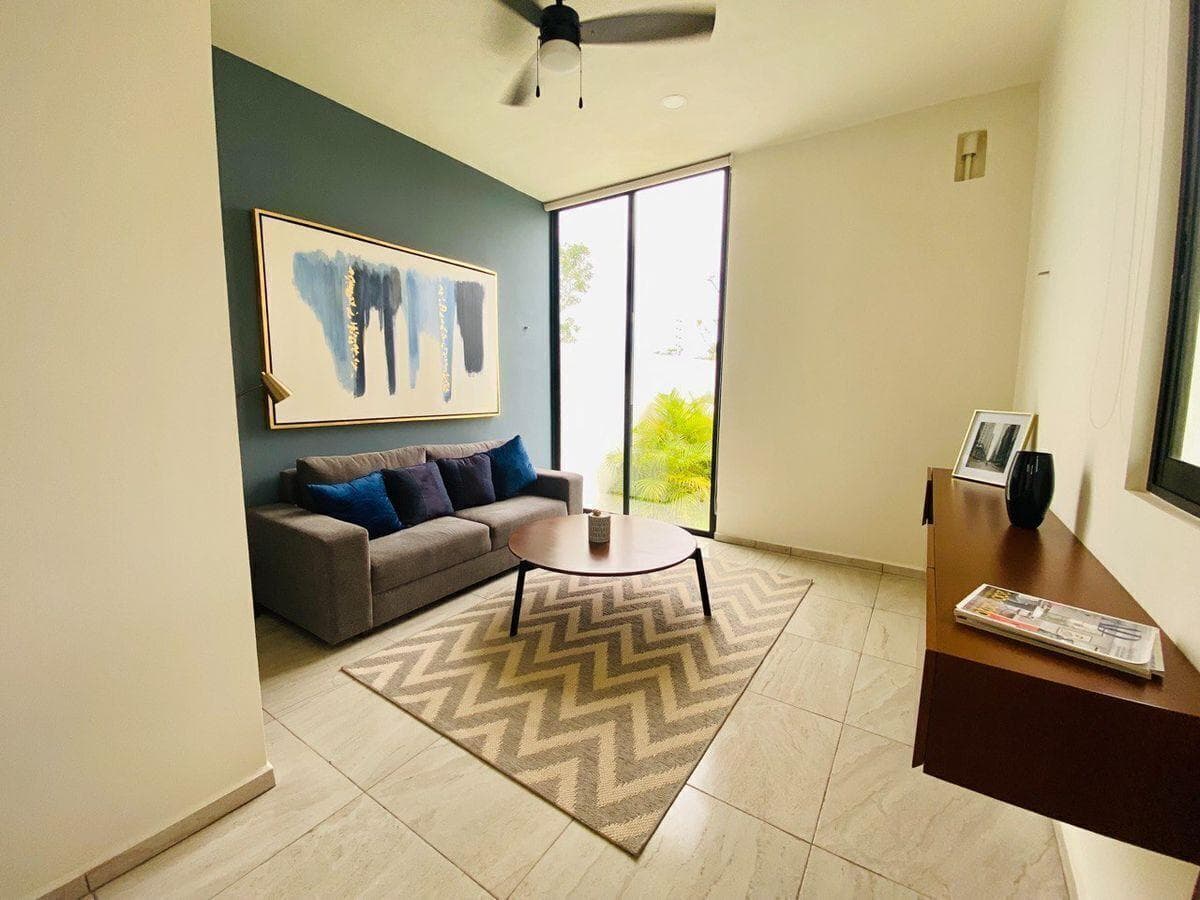 House north of Mérida Conkal, on a gated community with amenities