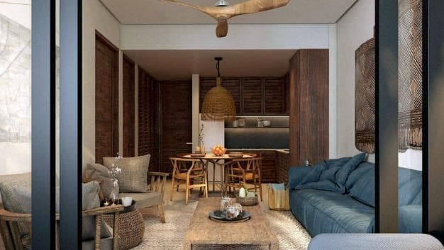 LUXURY CONDOMINIUMS WITH A SHOPPING STREET IN TULUM