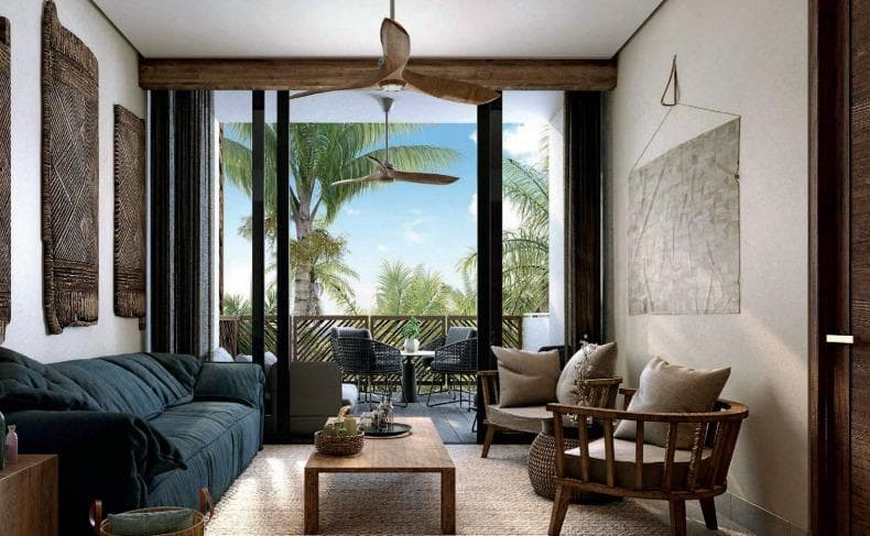 LUXURY CONDOMINIUMS WITH A SHOPPING STREET IN TULUM