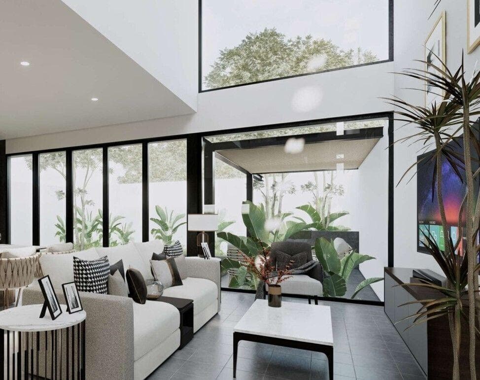 House north of Mérida in Temozón Norte, in an exclusive private neighborhood